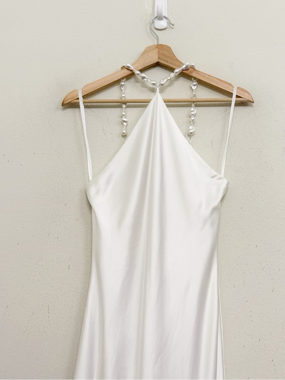 NWT Staud Cadence Dress in Pearl Size 4 - Picture 12 of 16